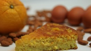 Moist Orange Cake Recipe Gluten Free  كعكة البرتقال رطبة  CookingWithAlia  Episode 378 [upl. by Rabkin157]