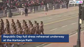 Republic Day 2024 Full Dress Rehearsals Underway At Kartavya Path  Republic Day Parade [upl. by Rivi309]