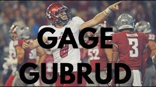 Gage Gubrud QB Washington State University  2020 NFL Draft Prospect Highlights  Draft Diamonds [upl. by Stockton]