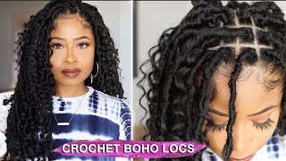 EASY  QUICK 2 hr BOHO LOCS 🔥 beginner friendly [upl. by Ociral]