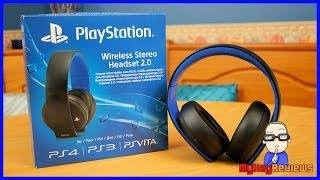 OFFICIAL Sony PlayStation Gold 71 Wireless Headset PS4  Unboxing SetUp amp Review  MyKeyReviews [upl. by Hooke]