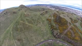 Arthurs Seat Holyrood Park Edinburgh [upl. by Sabian896]