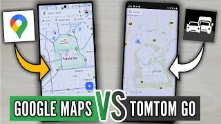 Google Maps vs TomTom GO  The Best Navigation App of 2024 [upl. by Reemas]