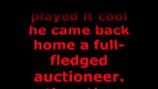 The Auctioneer  Leroy Van Dyke With Lyrics [upl. by Scotney97]