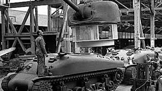 HOW IT WORKS WW2 Tank Factories [upl. by Nastassia889]