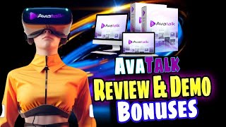 AvaTalk  Review amp Demo  Bonuses  Christopher James Internet Marketing [upl. by Diraj912]