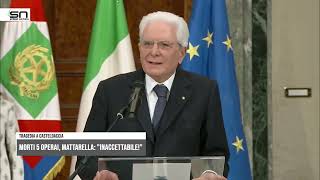 Strage sul lavoro a Casteldaccia nel palermitano morti cinque operai Mattarella quotInaccettabilequot [upl. by Marysa943]