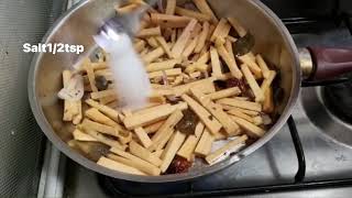 Chena Mezhukkupuratti how to make Yam recipe suran fry ചേന മെഴുകുപുരട്ടി trending viral [upl. by Waylan]