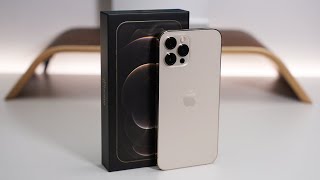 iPhone 12 Pro Max Unboxing Setup and First Look [upl. by Adaran]