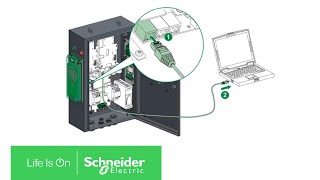 How to Connect PC to EVlink Charger and Access Commissioning Tool  Schneider Electric Suppot [upl. by Deyas317]