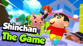 I Made Shinchan 3D Open World Game The gta 6 [upl. by Otilrac574]