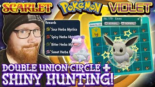 ⎹⎸🔴⎹⎸HERBA HOSTING BBQ GRINDING amp SHINY EEVEE GIVEAWAY WITH VIEWERS  Pokémon Scarlet amp Violet [upl. by Annasor]