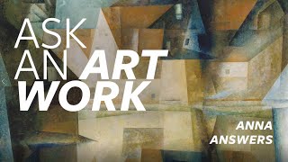 ASK AN ARTWORK – Fragen an die Kunst Antworten aus dem Home Office Lyonel Feininger StaydelAtHome [upl. by Marchal]