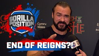 Drew McIntyre On Roman Reigns Clash at the Castle amp pressure of being champion [upl. by Ayna]