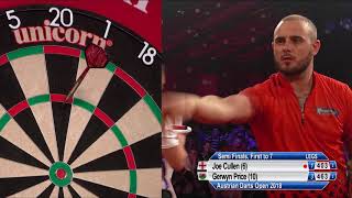 Austrian Darts Open 2018  SemiFinals  Joe Cullen v Gerwyn Price [upl. by Arden767]