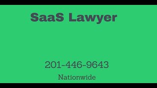 Leading SaaS Contracts Lawyers [upl. by Ilek]