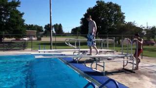 Diving board tricks at the lcmp [upl. by Liborio]