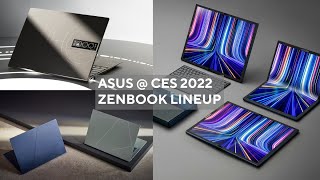 CES 2022 ASUS Zenbook Lineup Highlight [upl. by Bridges776]