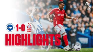 MATCH HIGHLIGHTS  BRIGHTON 10 NOTTINGHAM FOREST [upl. by Leahicm]