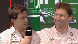 Toto wolff its all James fault [upl. by Emilio]