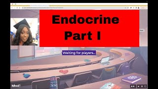 Endocrine Part I Kahoot [upl. by Anilasor]