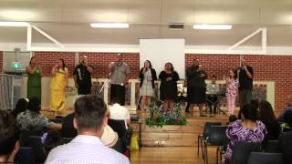 Tuitama family singing quotGoing up yonderquot [upl. by Eillam]