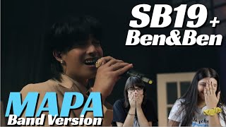 SB19 and BenampBen MAPA Band Version Video REACTION [upl. by Lamprey397]