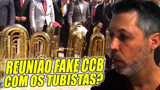 REUNIÃO FAKE do MINISTÉRIO CCB com os TUBISTAS ccb crítico [upl. by Massimo]