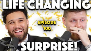 THE BIGGEST SURPRISE EVER You Should Know Podcast Episode 100 [upl. by Wilson731]