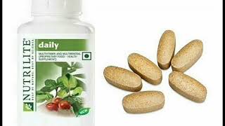 Amway Nutrilite Daily Demo And Benefits In Hindi  Amway Nutrilite Tablet [upl. by Asum]