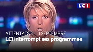 Le jour où LCI a annoncé les attentats du 11 septembre [upl. by Llerral662]