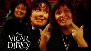 Dawn Frenchs First Ever Episode  The Vicar of Dibley  BBC Comedy Greats [upl. by Yrnehnhoj840]