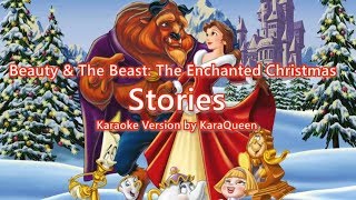 Beauty amp The Beast  Stories Karaoke [upl. by Manon140]