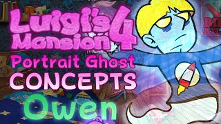 Luigis Mansion 4 Portrait Ghost Concepts Episode 4  Owen  ZakPak [upl. by Mullac]