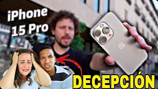 🇲🇽 El nuevo iPhone 15 Pro ¿Una revolución o una decepción ¡Cubanos dan su opinión [upl. by Yelkrab]