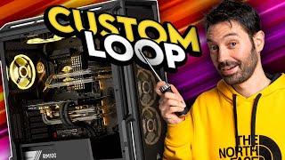 COME ASSEMBLARE UN PC CON IMPIANTO A LIQUIDO CUSTOM  Pt1 [upl. by Anyt]