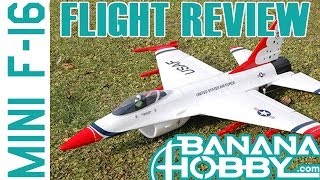 Mini F16 BlitzRCWorks  Flight Review  EDF Fighter Jet [upl. by Llenrrad]