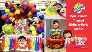 Ryan’s World Birthday Party Theme  Ryan’s World Party Ideas  Happy Birthday Brooks [upl. by Beller]