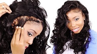 Flip Over METHOD NO PARTING  Sew In Secrets 1  Wondess Hair [upl. by Deutsch180]