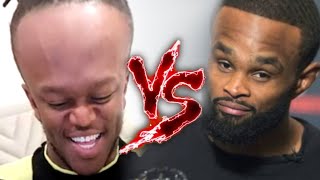 KSI is Fighting Tyron Woodley [upl. by Oaoj]