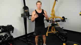 Tricep Exercises using the Powertec Workbench LeverGym and Functional Trainer with Rob Riches [upl. by Rance]