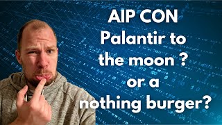 The key moments of Palantirs AIP Con Mindblowing [upl. by Leraj]