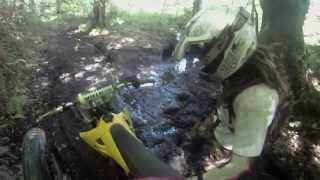 ballade moto cross enduro big crash gopro [upl. by Rothschild]