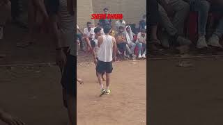 Volleyball Star Player Sheru Dhaba PunjabKhof Volleyball ka Jhanpura tournament me dhaba wala sheru [upl. by Ahsielat]