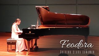 Averina Clara Gunawan played Feodora by Czerny  Winners Concert at Esplanade Singapore  180822 [upl. by Ahdar]