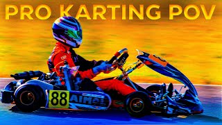 PROFESSIONAL KARTING DRIVER POV 4K  ROTAX MAX [upl. by Blainey]