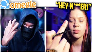 Telling Racist People THEIR OWN LOCATION OMEGLE IP PRANK [upl. by Eatnoled359]