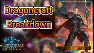 Shadowverse Evolve Enverse Academy Dragoncraft Breakdown [upl. by Anelaf]