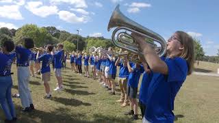 OC Warrior Marching Band supporting First Responders 5K at OVP [upl. by Suter]