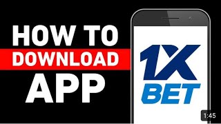 How to Download 1xbet App on Android [upl. by Nrubloc]